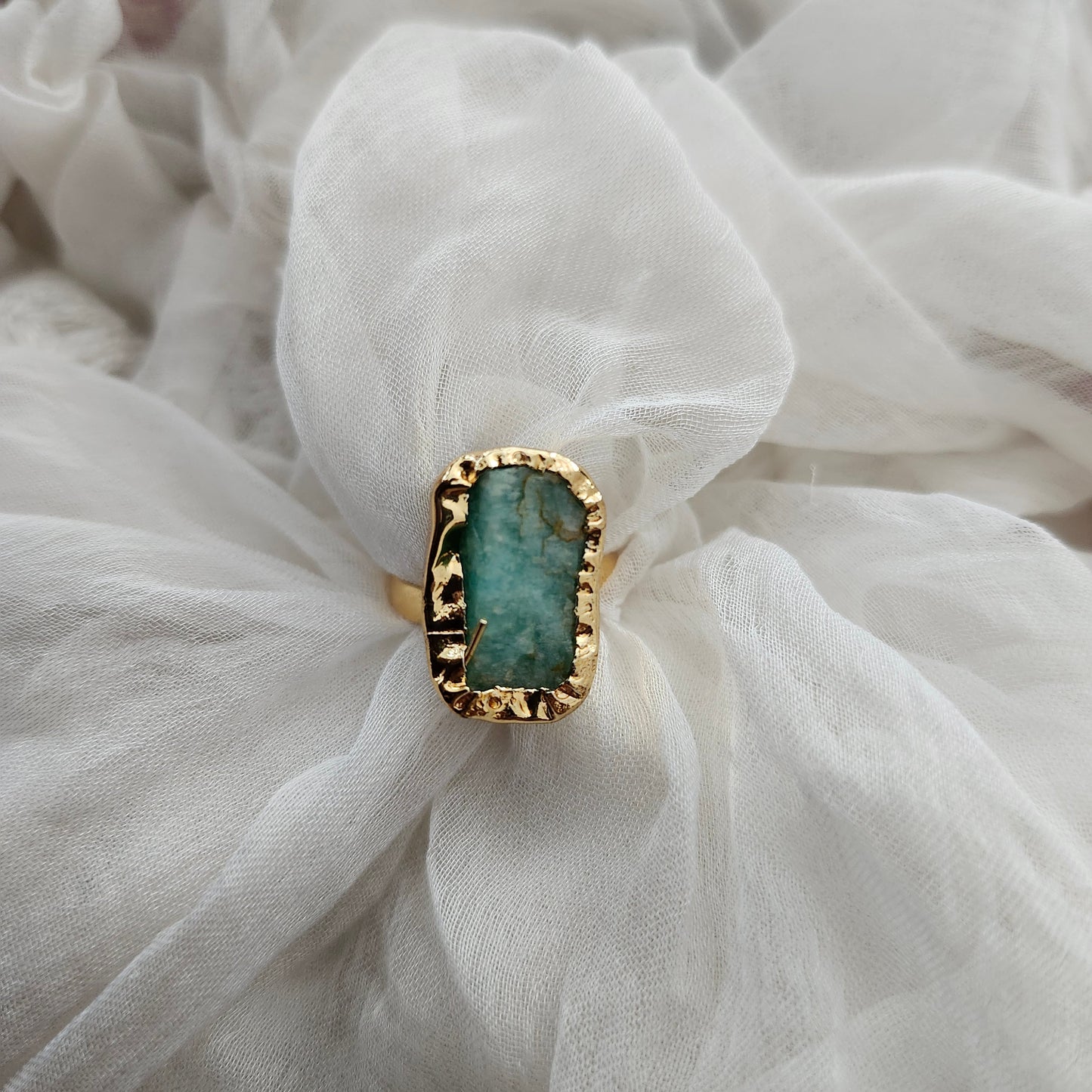 Shop Gemstone Golden Finger Rings Online- STORI