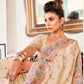 Shop Beige Silk Saree Online -STORI