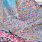 Shop Blue Banarasi Silk Saree Online-STORI