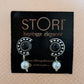 Rutuja Studded Stone Oxidised Necklace Set