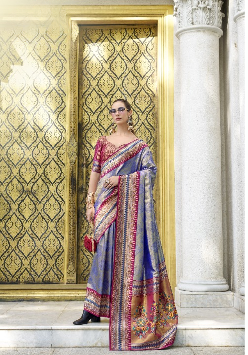 Shop Banarasi Silk Saree Online-STORI