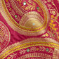 Shop Rani Pink Handloom Silk Saree for Festive Wear at STORI.