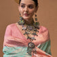 Sea green Handloom Woven Silk Saree Online in India