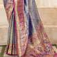 Purple Tissue Silk Paithani Saree Online Store in India