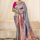 Purple Tissue Silk Paithani Saree Online Store in India