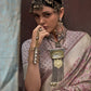 Brown Soft Silk Banarasi Saree