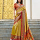 Buy Green Silk Saree Online-STORI