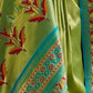 Buy Green Silk Saree Online-STORI