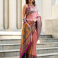 Shop Pink Silk Saree Online-STORI