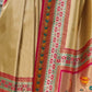 Shop Khaki Silk Saree Online-STORI