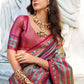 Shop Grey Silk Saree Online-STORI
