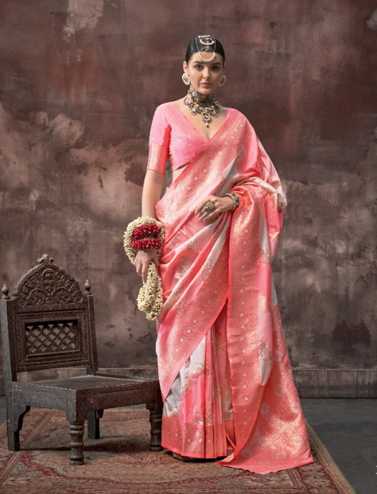 Bridal Banarasi Silk Saree Online-STORI