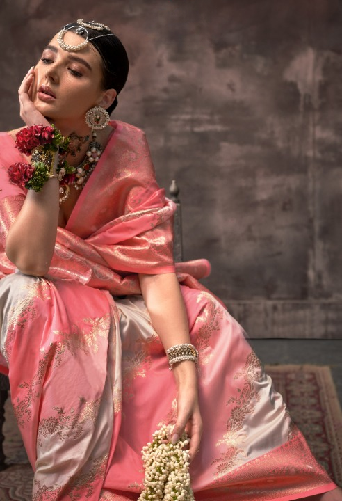 Bridal Banarasi Silk Saree Online-STORI