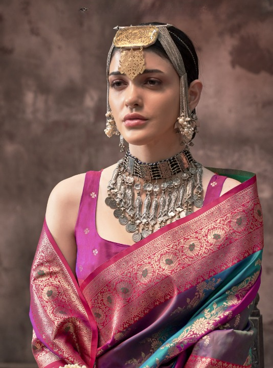 Bridal Banarasi Silk Saree Online-STORI