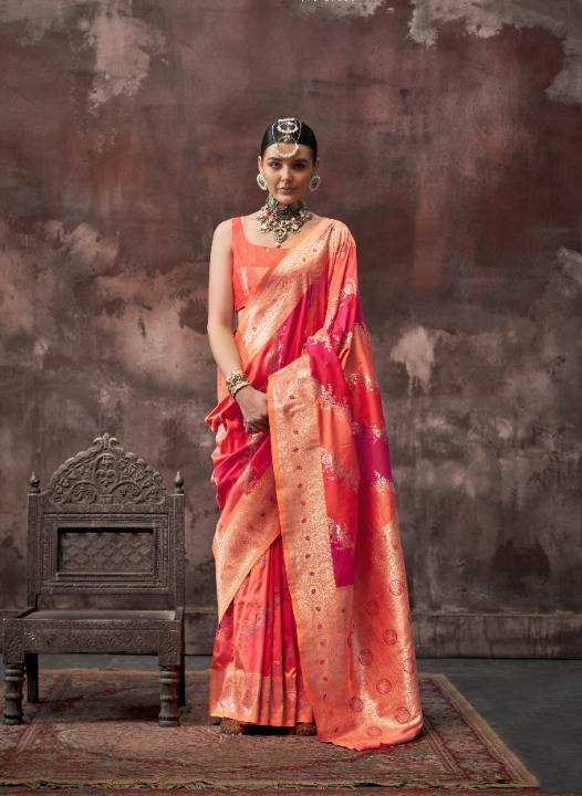 Bridal Banarasi Silk Saree Online-STORI