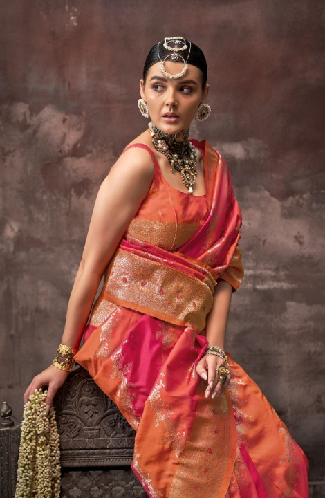 Bridal Banarasi Silk Saree Online-STORI