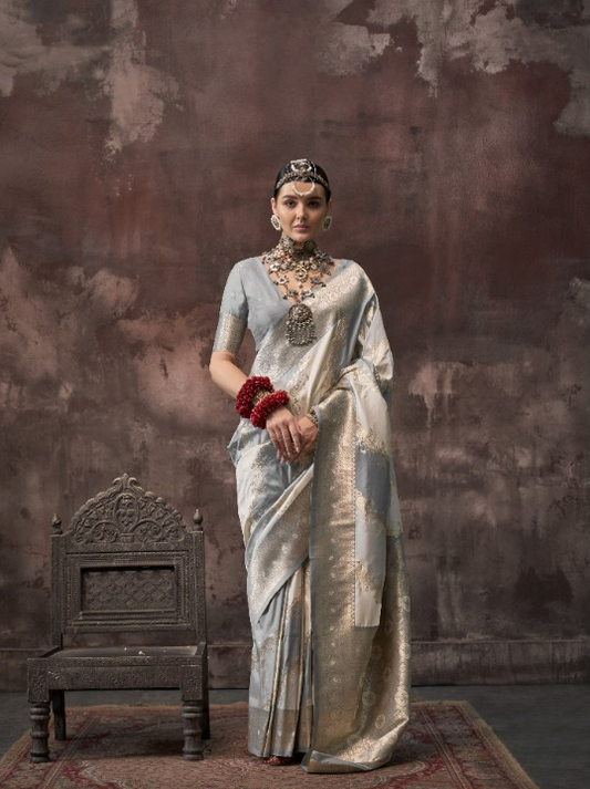 Bridal Banarasi Silk Saree Online-STORI