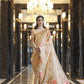 Buy Beige Linen Sarees Online STORI