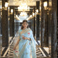 Buy Blue Linen Sarees Online STORI