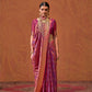 Magenta Dual Shade Handloom Woven Silk Saree Shop Kanjivaram Sarees Online in India & USA
