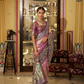 Pink Banarasi Silk Saree