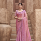 Shop Pink Tissue Silk Saree Online-STORI