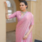 Pastel pinkTissue Silk Saree