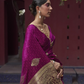 Purple Banarasi Sarees Shop Online- STORI