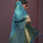 Green Banarasi Sarees Shop Online- STORI