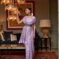 Purple Lavender Kafreen Kani Handloom Woven Silk Saree