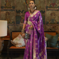 Purple Satin Silk Sarees Online STORI