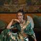 Green Satin Silk Sarees Online STORI