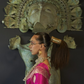 Shop Hot  Pink Satin Silk Sarees Online STORI
