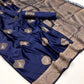 Shop Blue Silk Sarees Online STORI