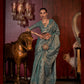 Buy Green Banarasi Silk Sarees Online-STORI