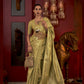 Buy Green Banarasi Silk Sarees Online-STORI