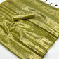 Buy Green Banarasi Silk Sarees Online-STORI