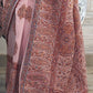  Buy Pink Kashmiri Silk Sarees Online-STORI