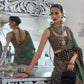 Buy Green Kashmiri Silk Sarees Online-STORI