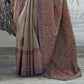 Buy Grey Kashmiri Silk Sarees Online-STORI