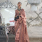 Buy Peach Kashmiri Silk Sarees Online-STORI