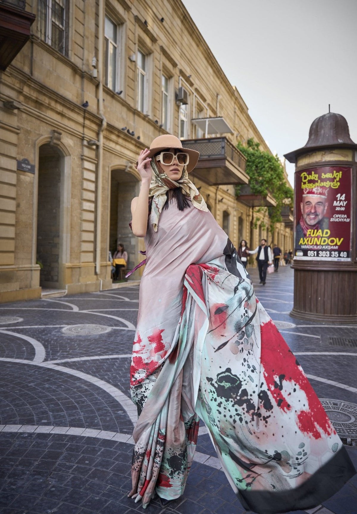 Buy Satin Silk Saree Online-STORI