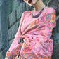 Blush Pink Kashmiri Kani Handloom Woven Silk Saree