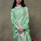 Pear Green Jamdani Saree Online in India & USA