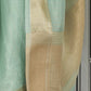 Pastel Aquamarine Woven Zari Border Chiffon Saree