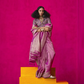 Shop Pink Zari Tissue Silk Sarees Online - STORI