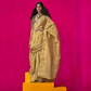 Shop Yellow Zari Tissue Silk Sarees Online - STORI