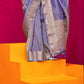 Shop Purple Zari Tissue Silk Sarees Online - STORI