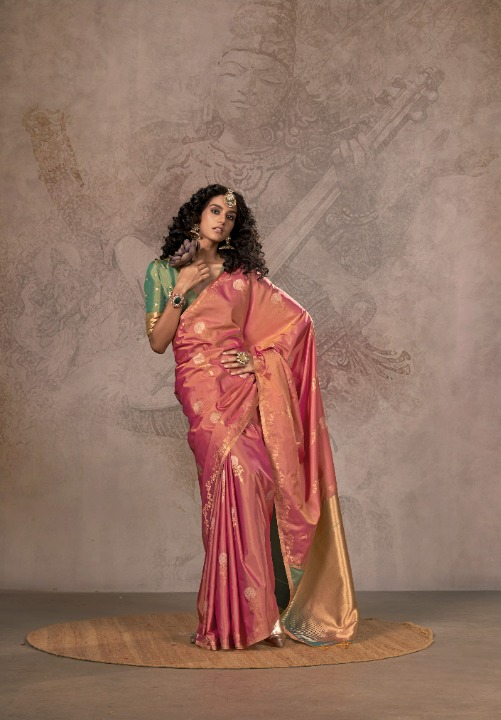 Red Satin Silk Sarees Online-STORI