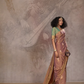 Mauve Ice Satin Silk Sarees Online-STORI